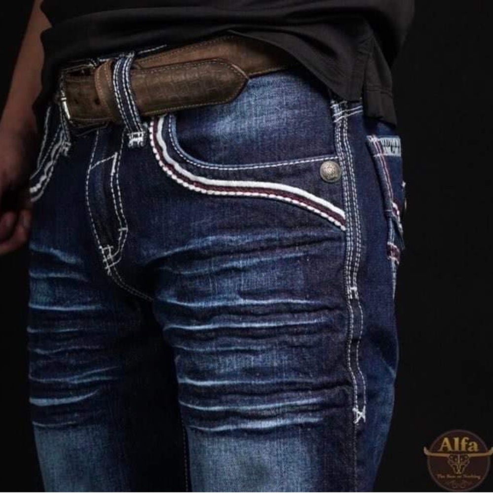 Men’s size 36x32 Alfa western wear jeans
